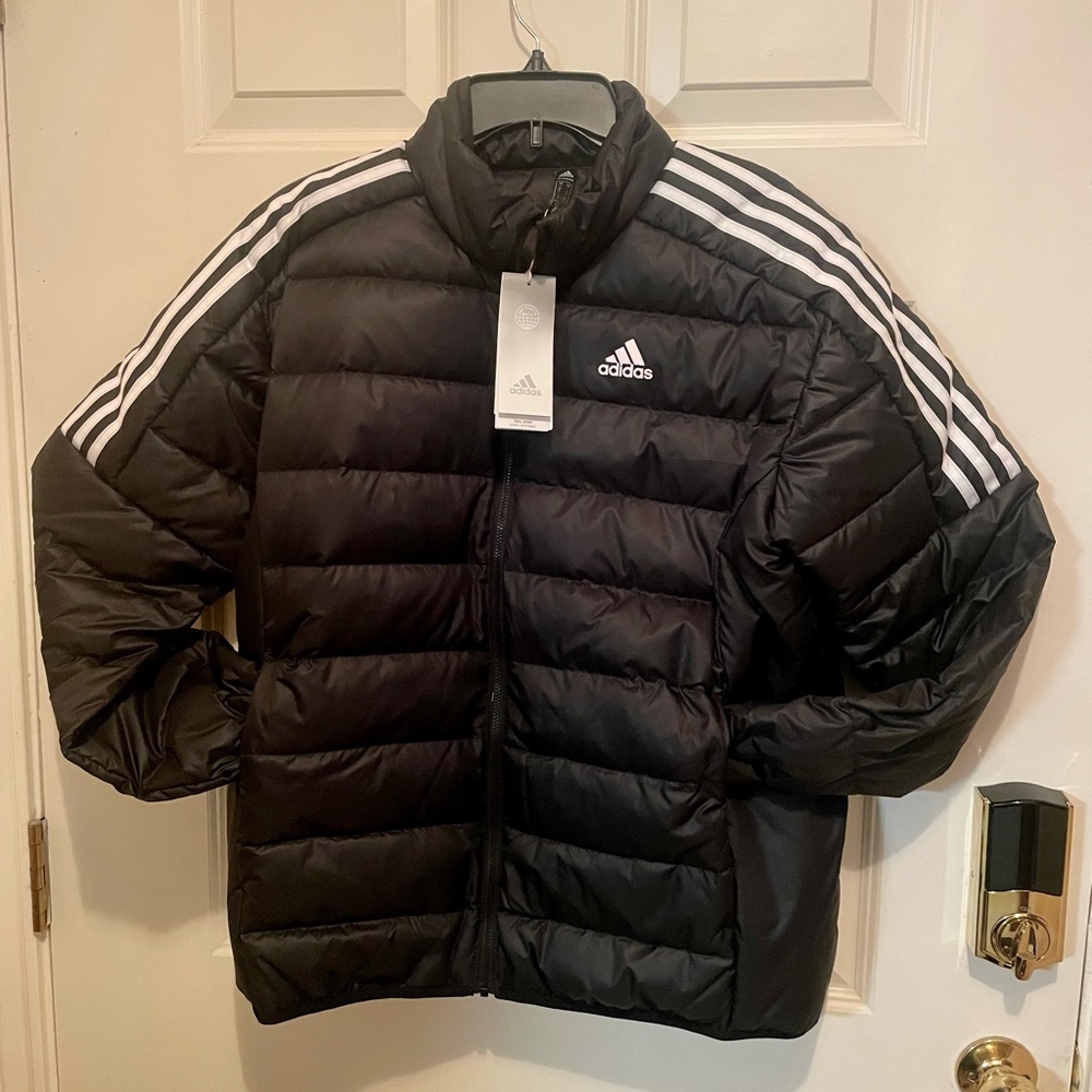 NWT adidas Essentials Down Jacket Men's Sz L